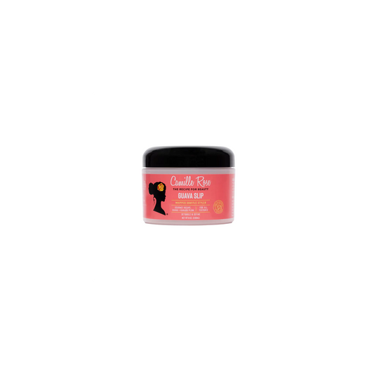 Camille Rose Guava Slip Whipped Souffle 8oz curl styling gel jar