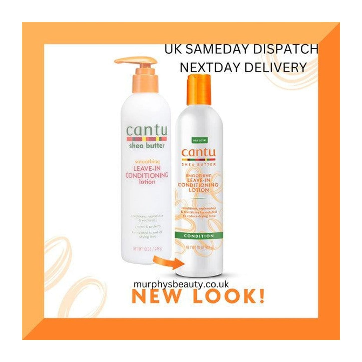 Cantu Shea Butter Smoothing Leave-In Conditioning Lotion 10oz bottle
