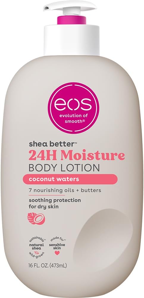 eos Shea Butter 24hr Moisture Body Lotion With Coconut Water 16Oz