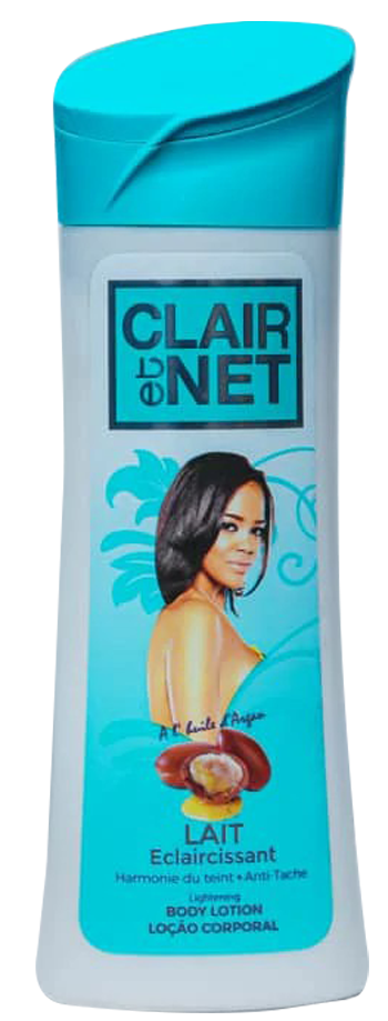 Clair ET Net  Lait Eclaircissant Body Lotion 500ml