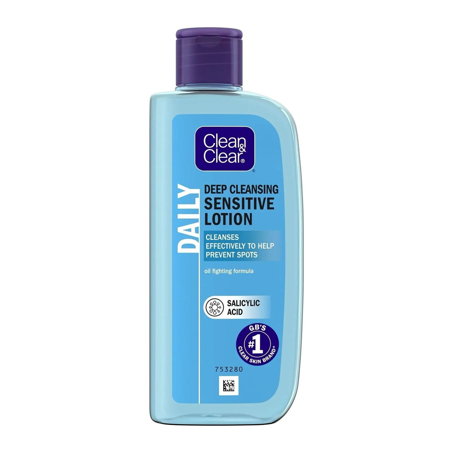Clean Clear Deep Cleansing Lotion for sensitive skin 200ml bottle