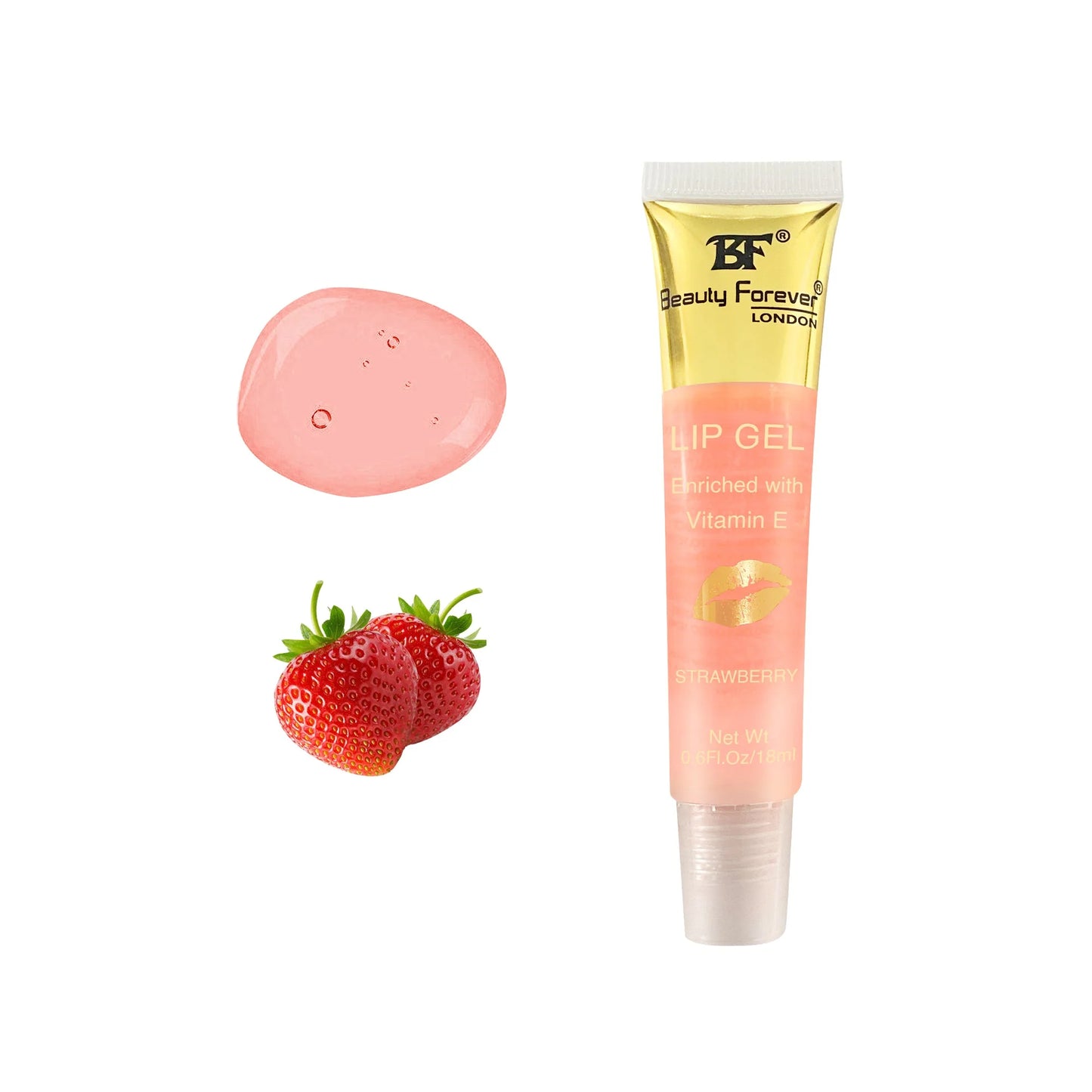 BF Beauty Forever Clear Moisturizing Lip Gel Tube