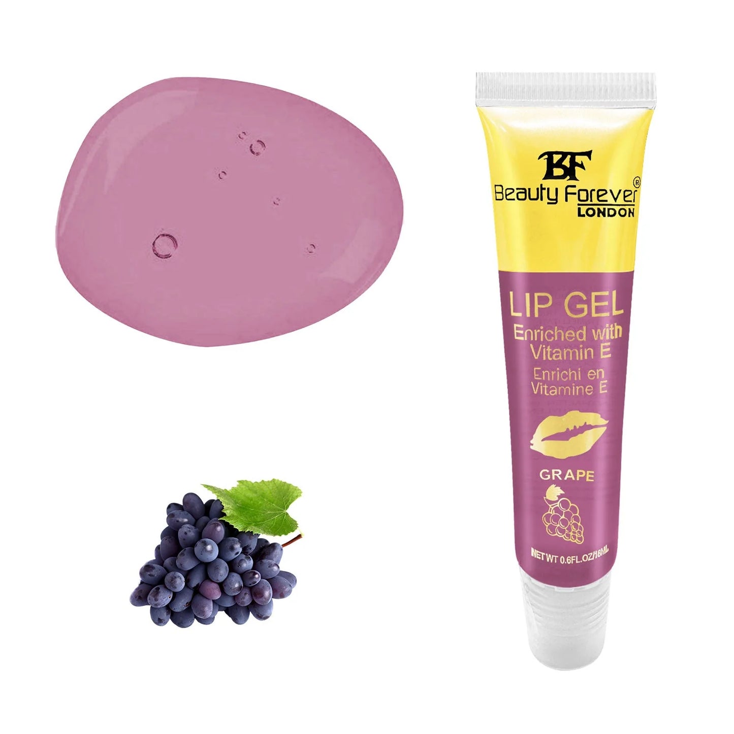 BF Beauty Forever Clear Moisturizing Lip Gel Tube