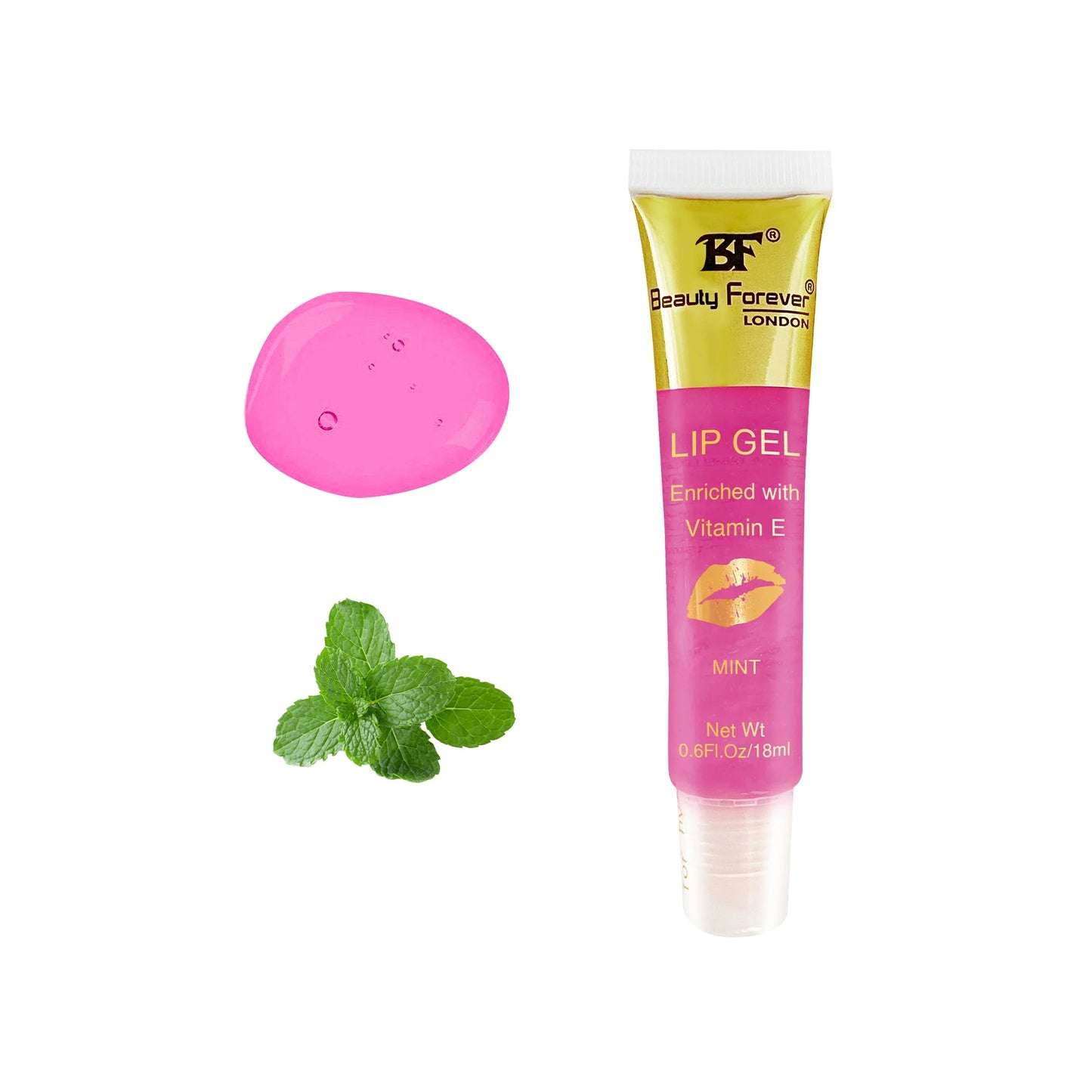 BF Beauty Forever Clear Moisturizing Lip Gel Tube