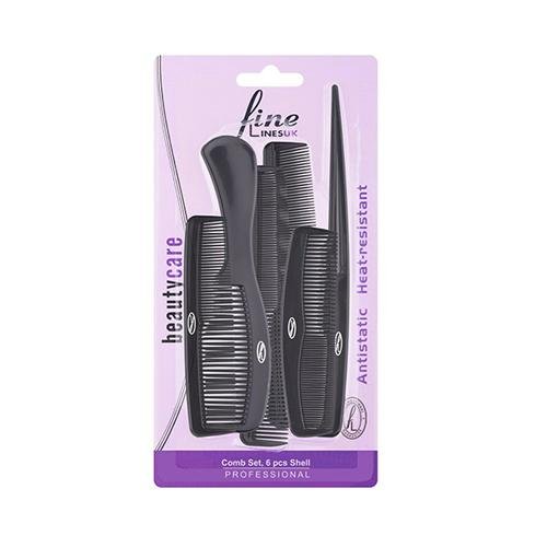 Fine Lines 6 pcs Comb Set # 110-00