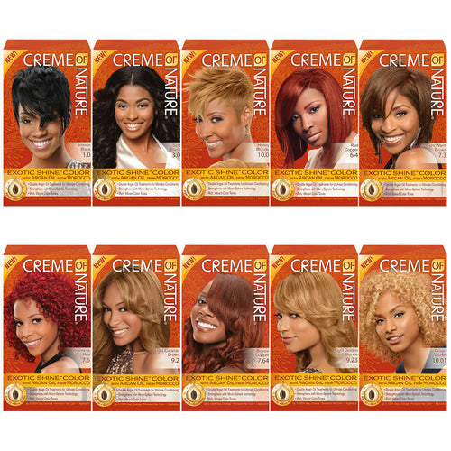Creme Of Nature Exotic Shine Permanent Hair Dye With Argan Oil