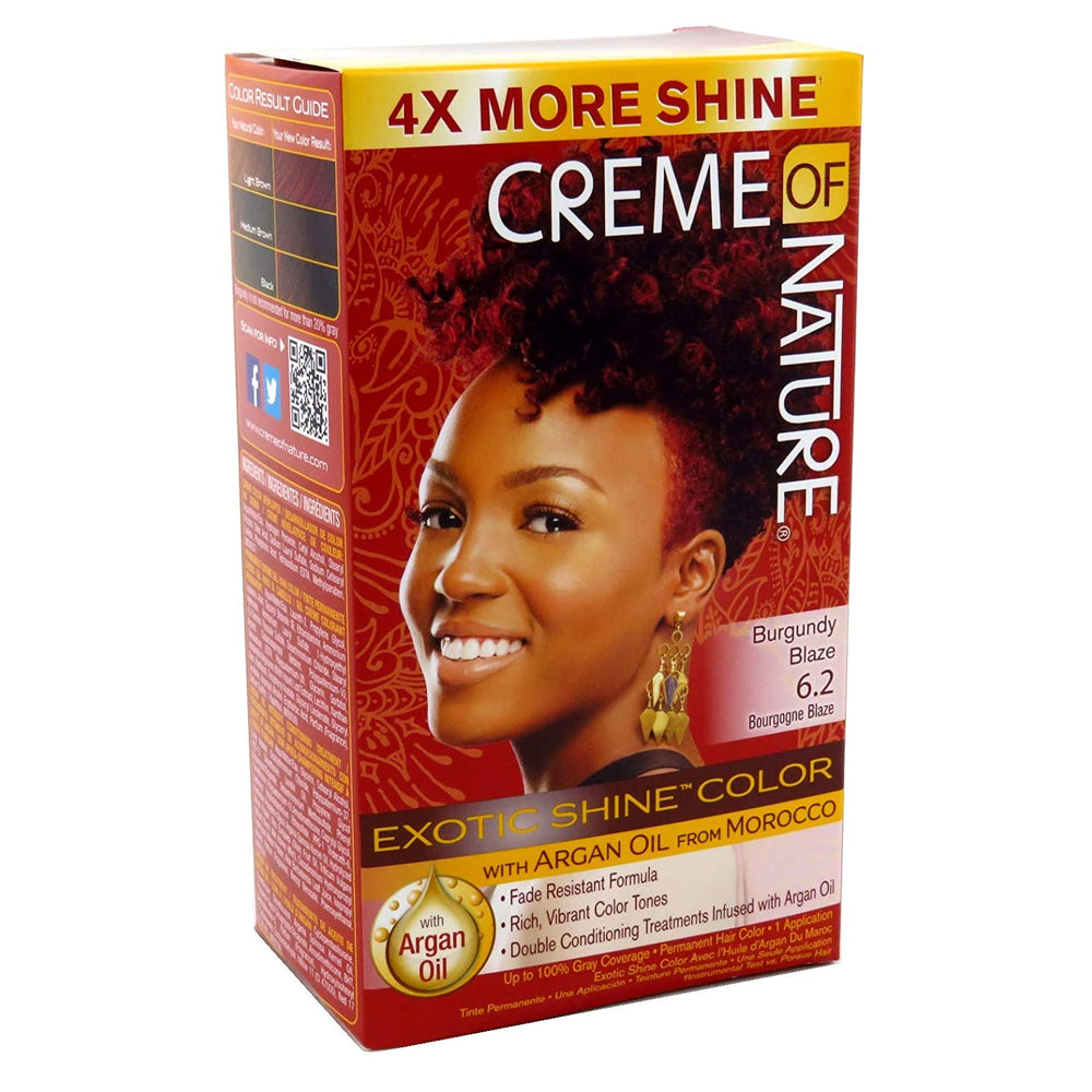 Creme Of Nature Exotic Shine Permanent Hair Dye With Argan Oil