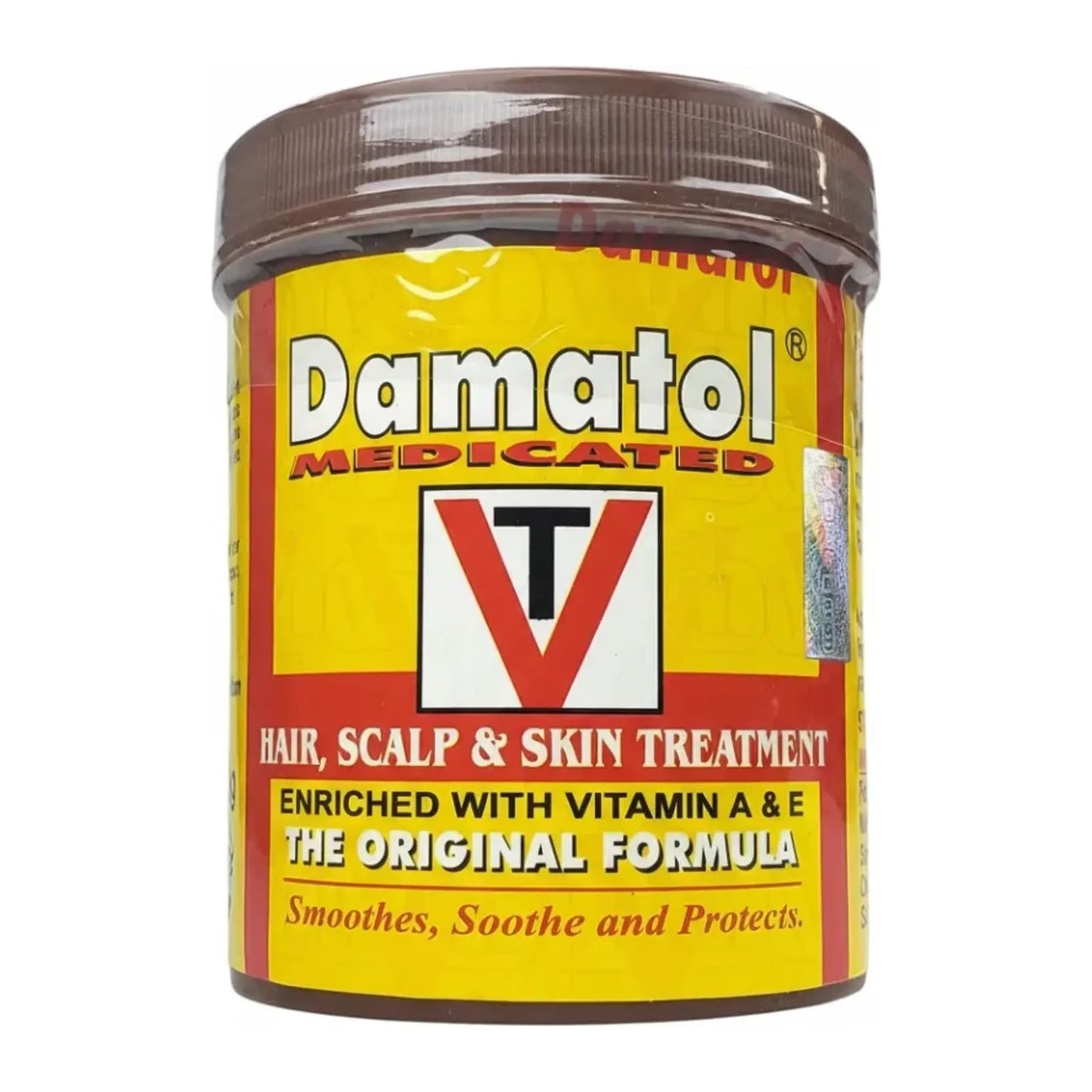 Damatol Medicated Hair & Scalp Treatment 55g jar for dry itchy scalp and skin - alternate view