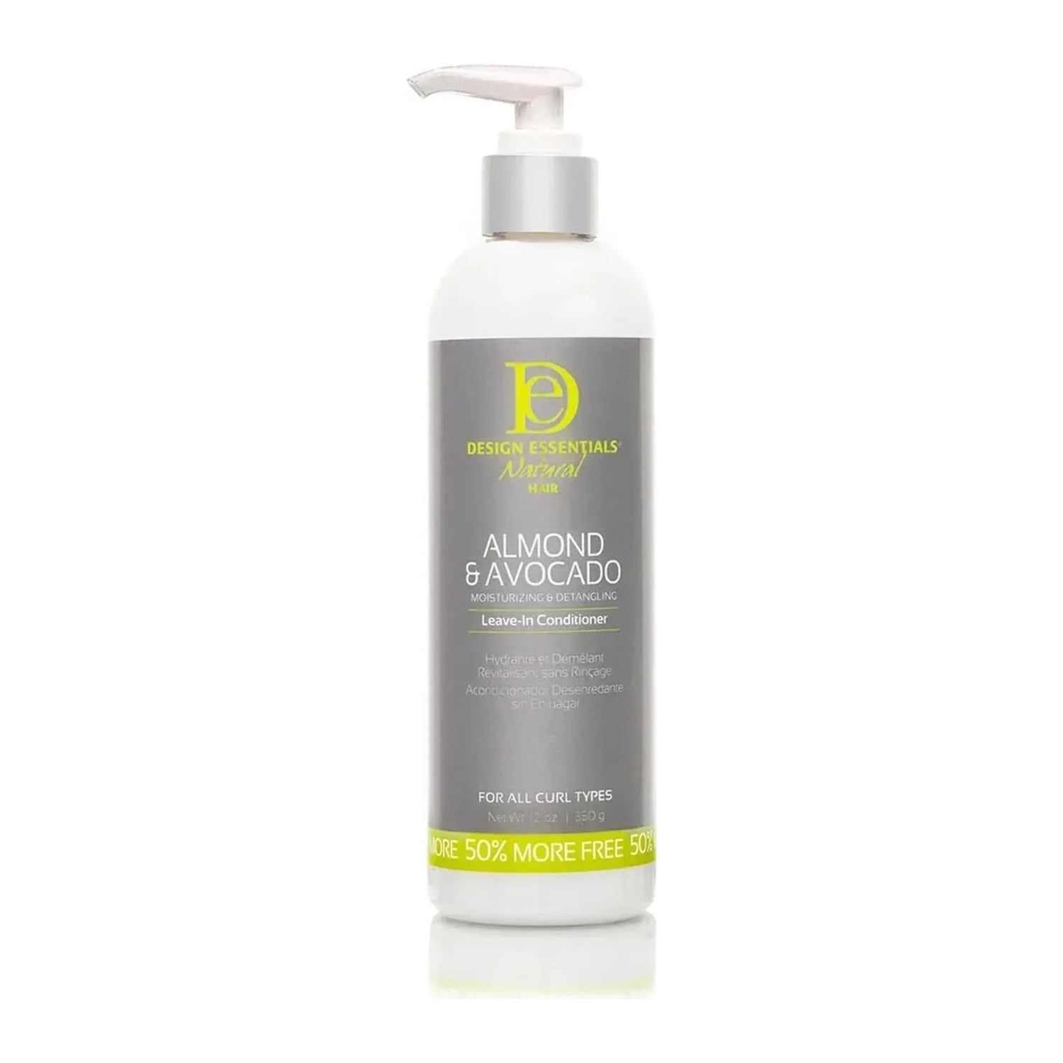 Design Essentials Almond & Avocado Moisturizing & Detangling Conditioner 12oz bottle