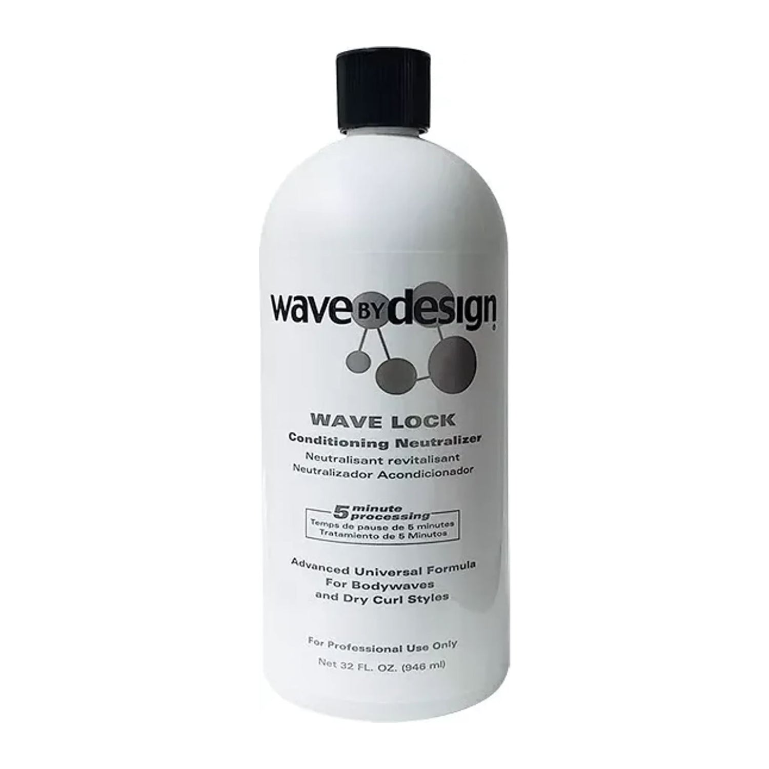 Design Essentials Wave By Design Wave Lock Conditioning Neutralizer 32oz salon size bottle