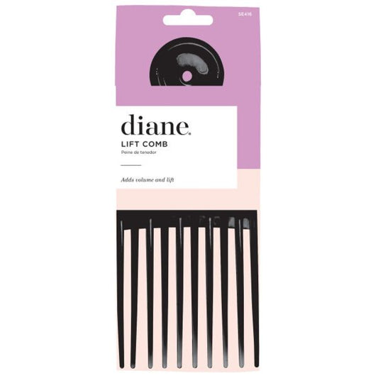 Diane Lift Comb - Black #SE416 - product detail | CC Hair & Beauty