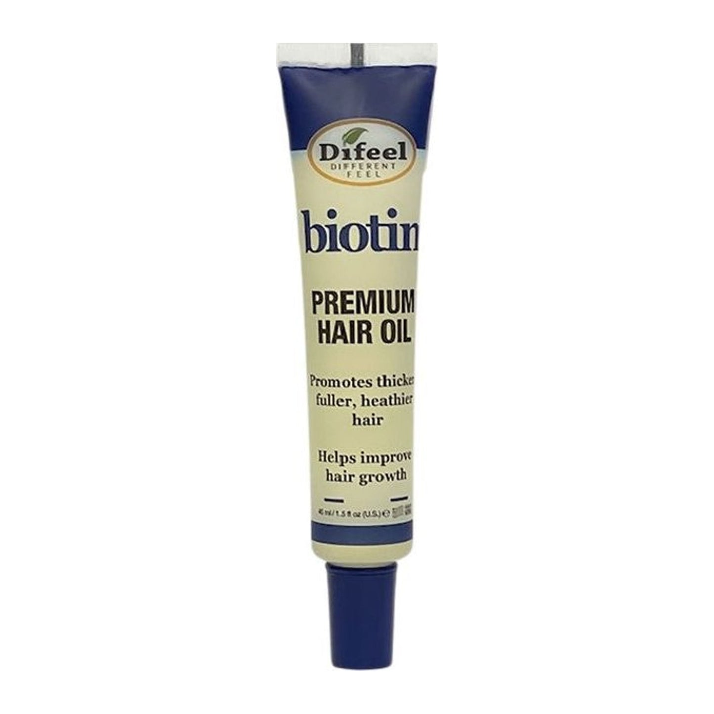 Difeel Biotin Premium Hair Oil 45ml tube with biotin and natural oils for scalp and hair