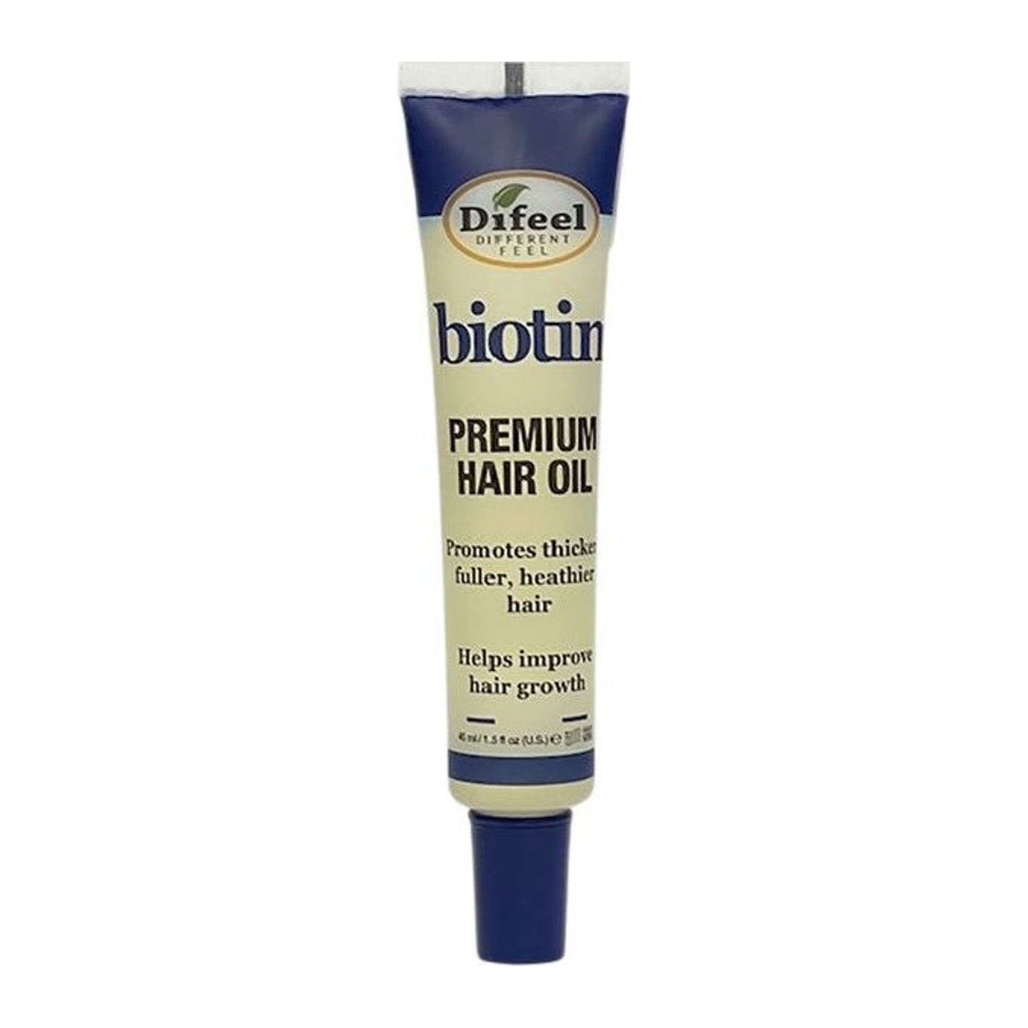 Difeel Biotin Premium Hair Oil 45ml tube with biotin and natural oils for scalp and hair