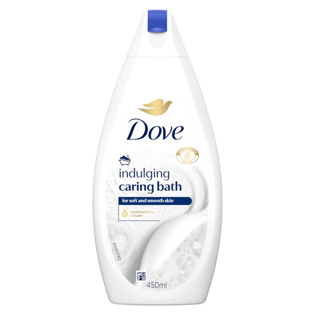 Dove Indulging Caring Bath For Soft And Smooth Skin 450ml