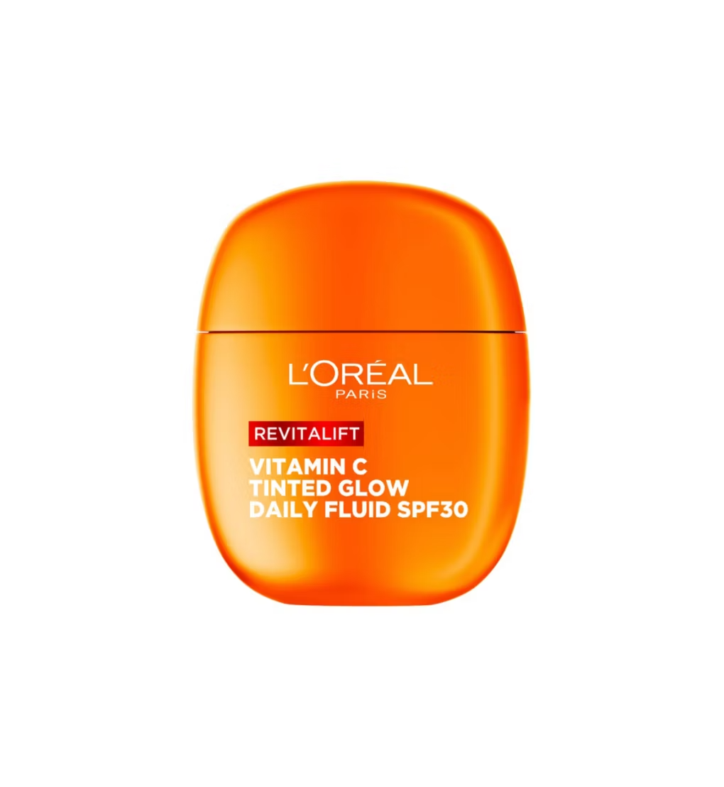 L'Oreal Paris Revitalift Clinical Vitamin C Tinted Glow Daily Fluid SPF30 + Vitamin E, 40ml