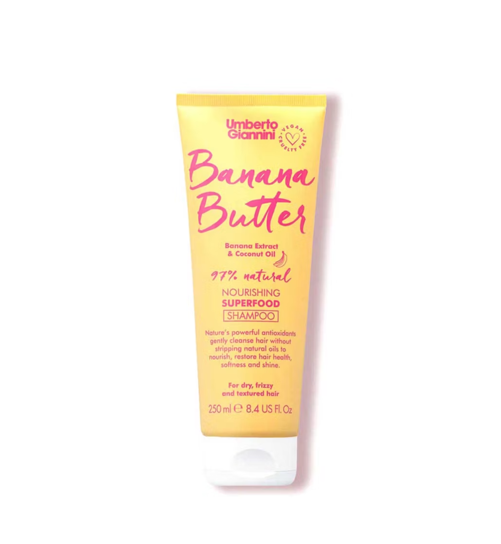 Umberto Giannini Banana Butter Nourishing Superfood Shampoo 250ml