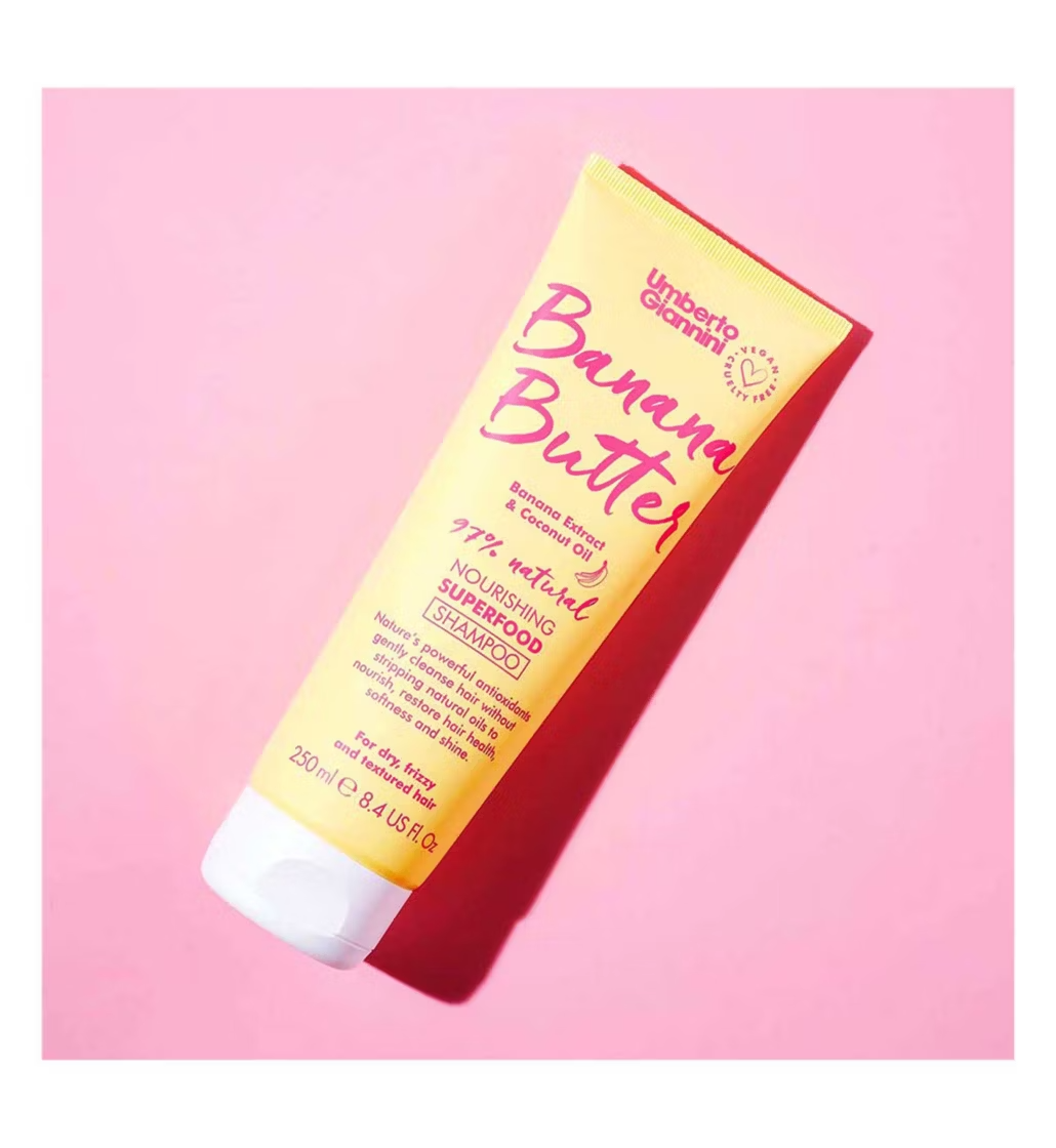 Umberto Giannini Banana Butter Nourishing Superfood Shampoo 250ml