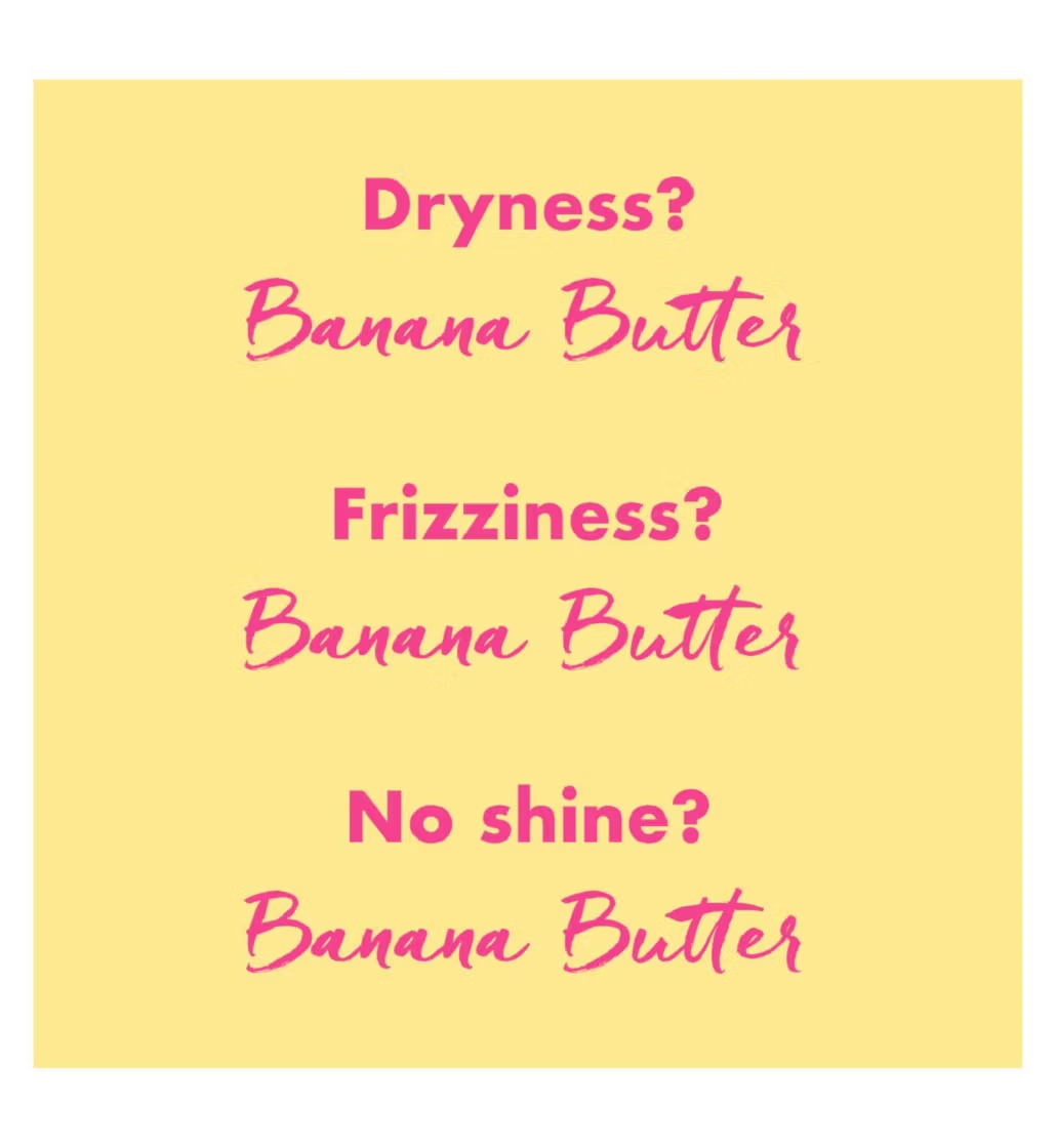 Umberto Giannini Banana Butter Nourishing Superfood Shampoo 250ml