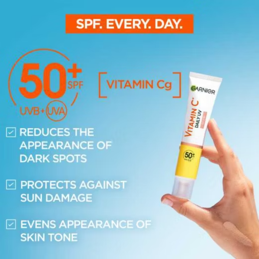 Garnier Skin Active Vitamin C Daily UV Fluid SPF50+ Glow 40ml