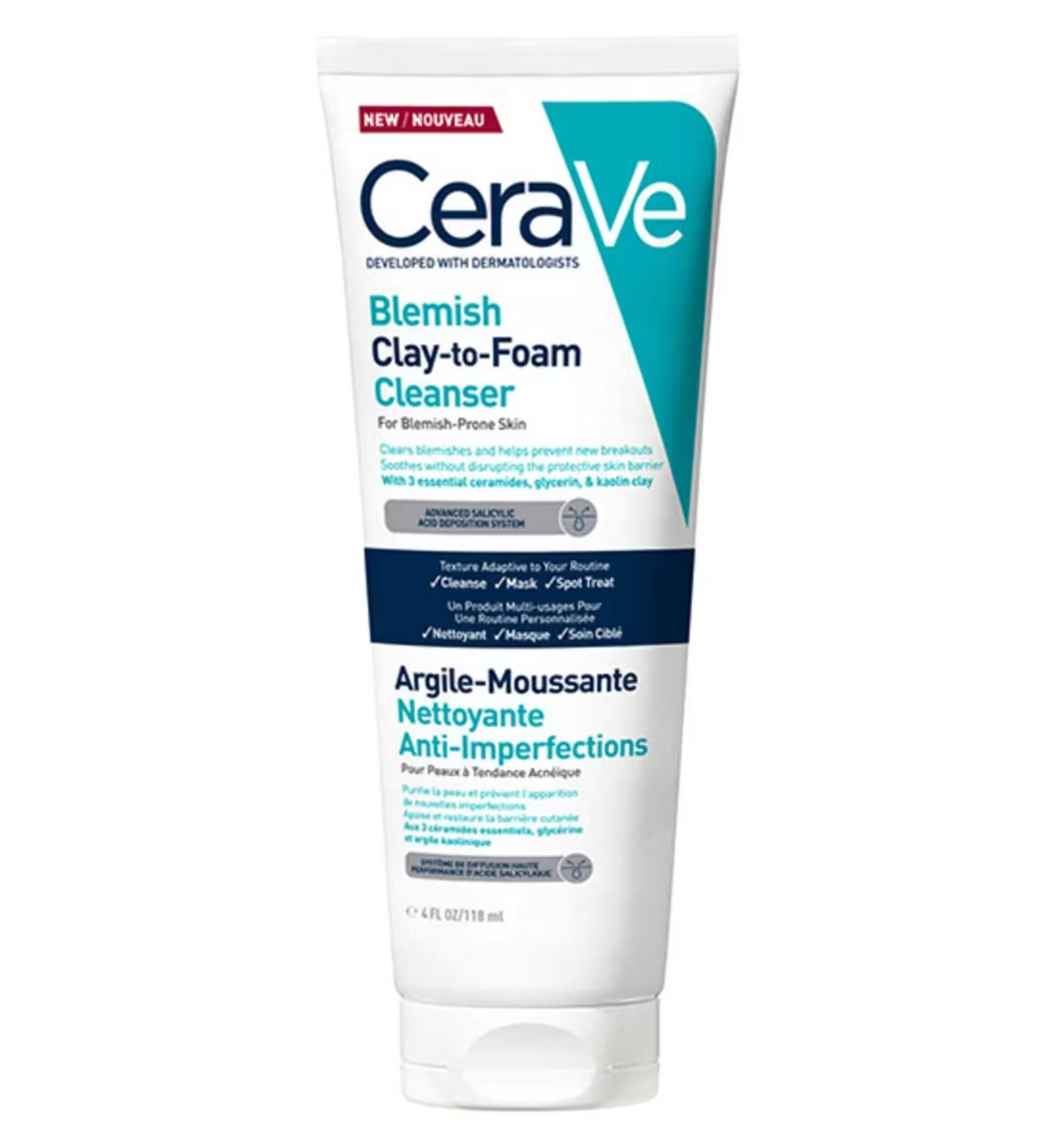 CeraVe Clay To Foam Cleanser 118ml