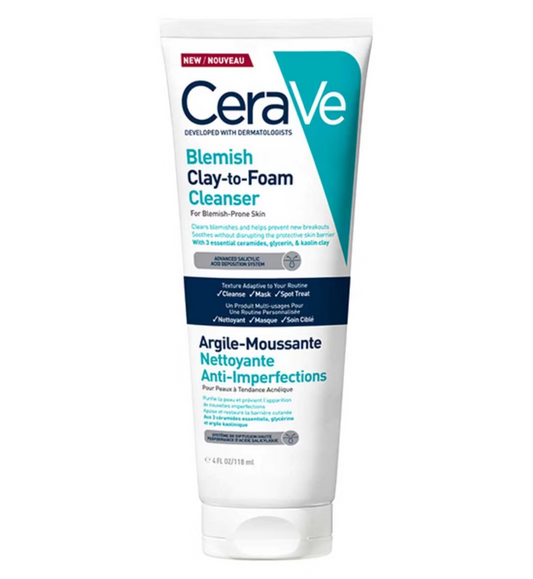 CeraVe Clay To Foam Cleanser 118ml