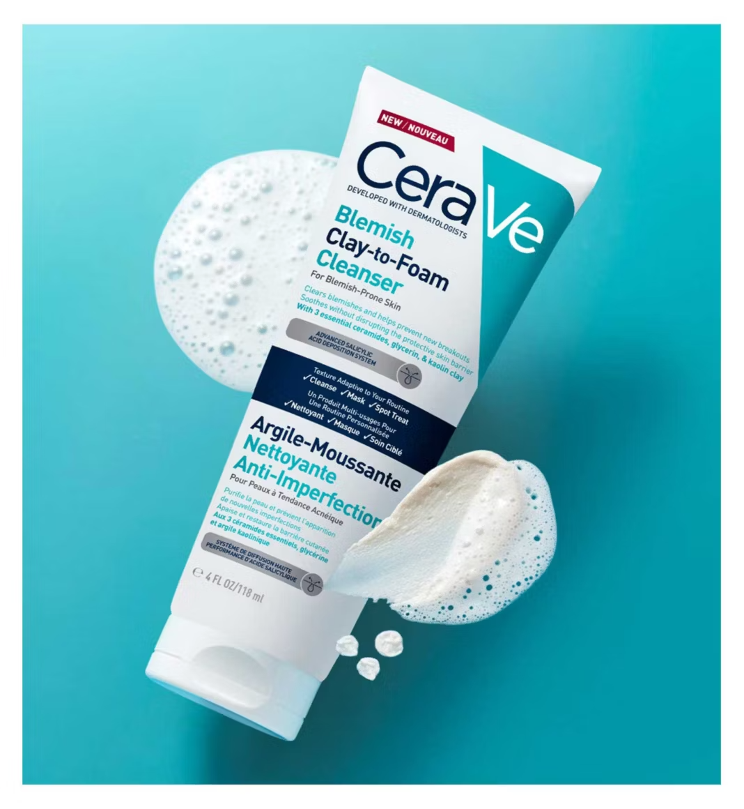 CeraVe Clay To Foam Cleanser 118ml