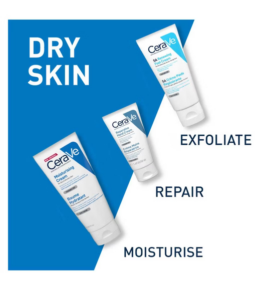 CeraVe Moisturising Cream Tube with Ceramides for Dry to Very Dry Skin 177ml