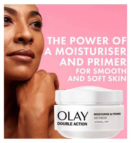 Olay Double Action Moisturiser Day Cream & Primer 50ml
