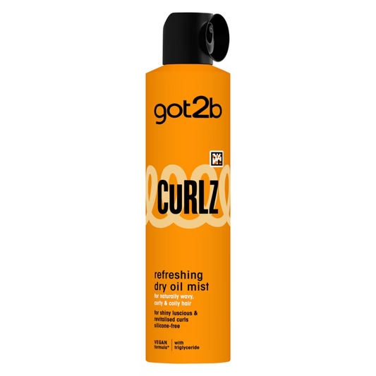 Got2b Curlz Refreshing Dry Oil Mist 200ml