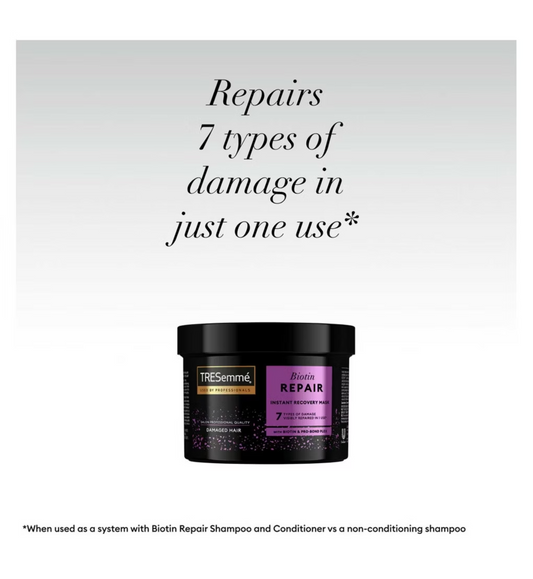 TRESemmé Biotin Repair Instant Recovery Mask with Biotin & Pro-bond Complex 440ML