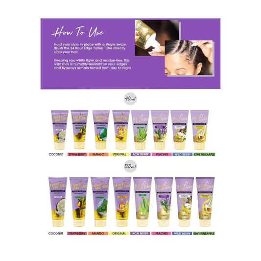 Ebin New York 24 Hour Edge Tamer Gel