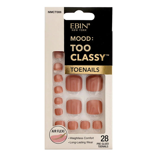 Ebin New York Toenails 3D Mood Too Classy