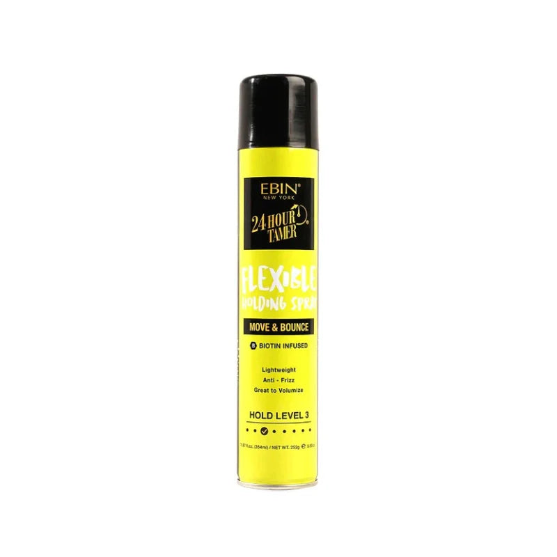 Ebin New York 24 Hour Tamer Move & Bounce Holding Spray | CC Hair and Beauty Leeds