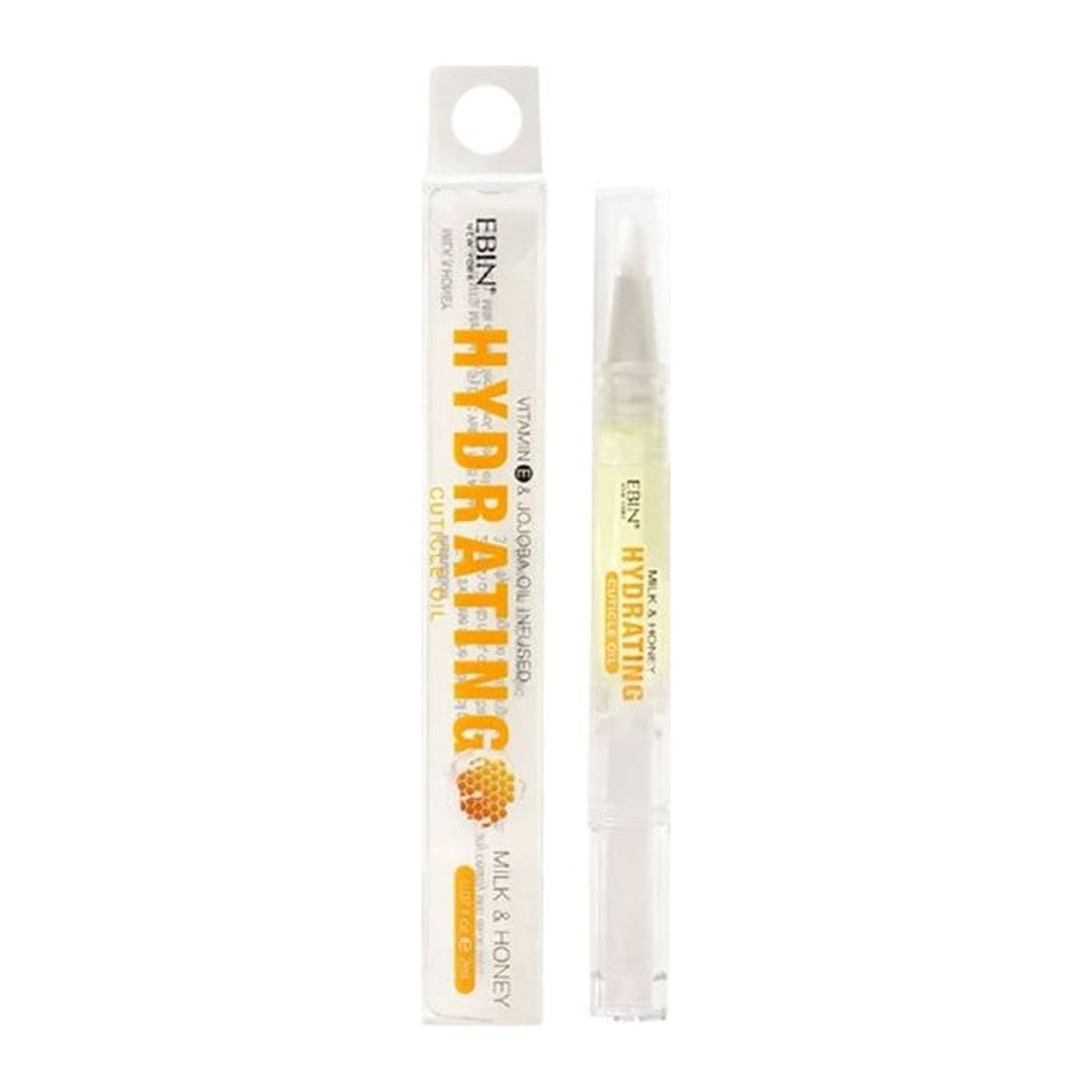 EBIN New York Milk & Honey Cuticle Oil 2ml mini bottle for softening dry cuticles