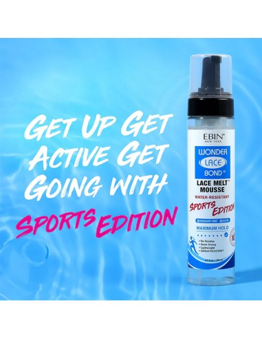 EBIN New York Wonder Lace Bond Sports Edition Rosemary Mint Lace Melt Mousse
