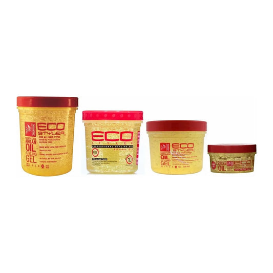 Eco Styler Argan Oil Styling Gel 710ml tub for frizz control, shine and hold