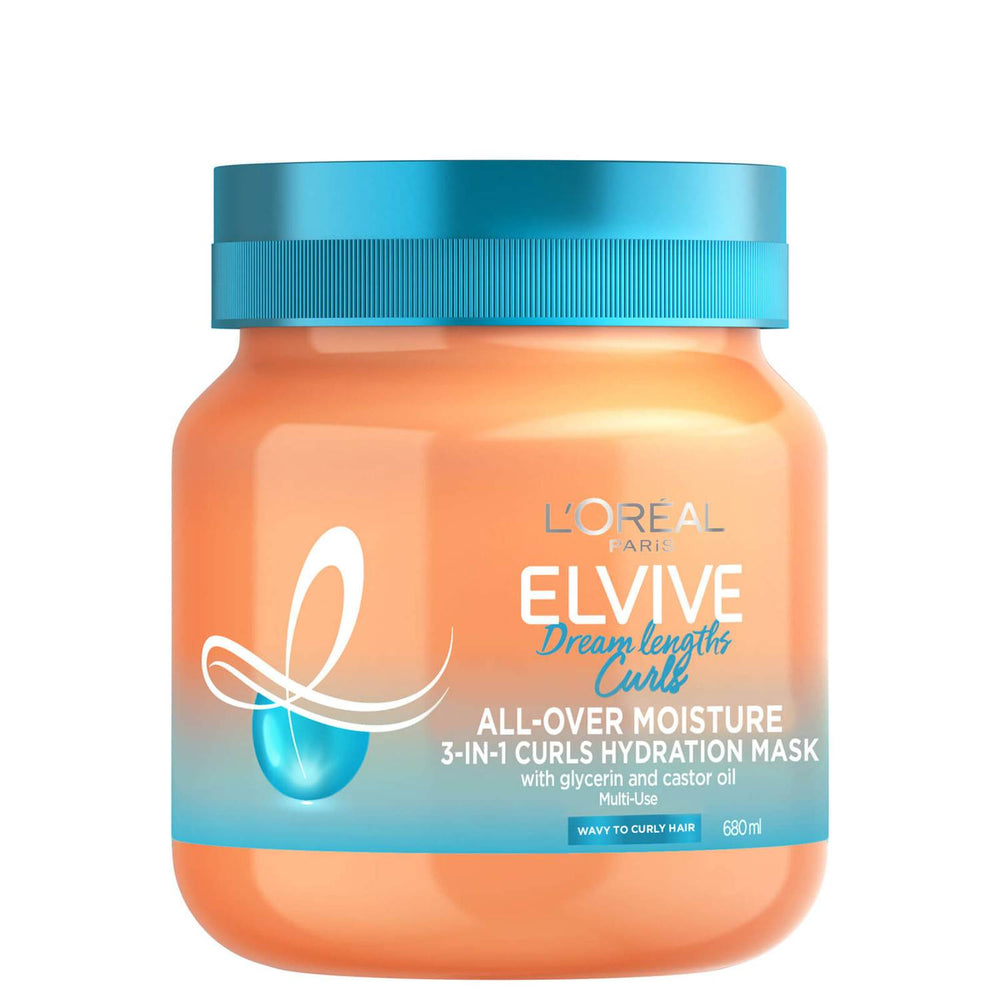 L'Oréal Paris Elvive Dream Lengths 3-in-1 Curls Hydration Mask 680ml