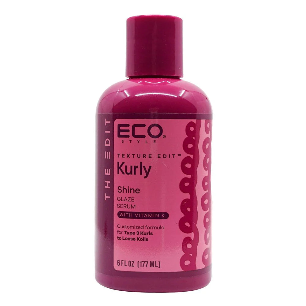 Eco Style Texture Edit  Kurly Shine Glaze Serum 6oz | Shop at CC Hair & Beauty UK