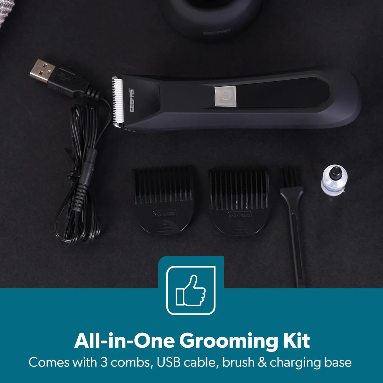 Geepas 2-Speed Waterproof Wet & Dry Full Body Trimmer