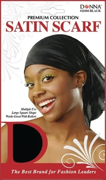 Donna Satin Square Head Scarf