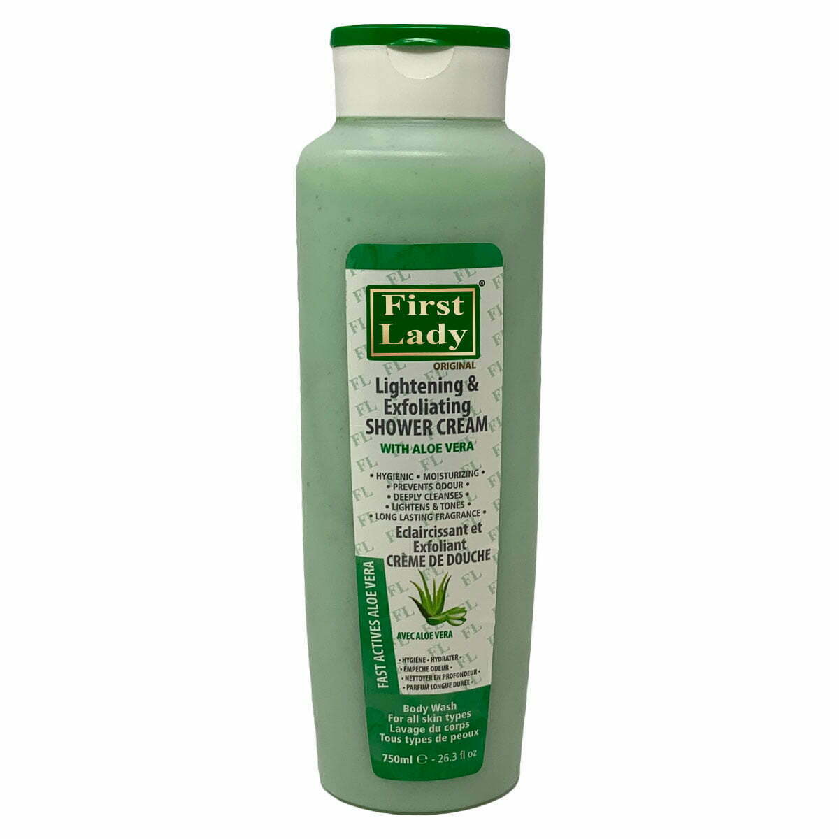 First Lady Lightening & Exfoliating Shower Creams 750ml