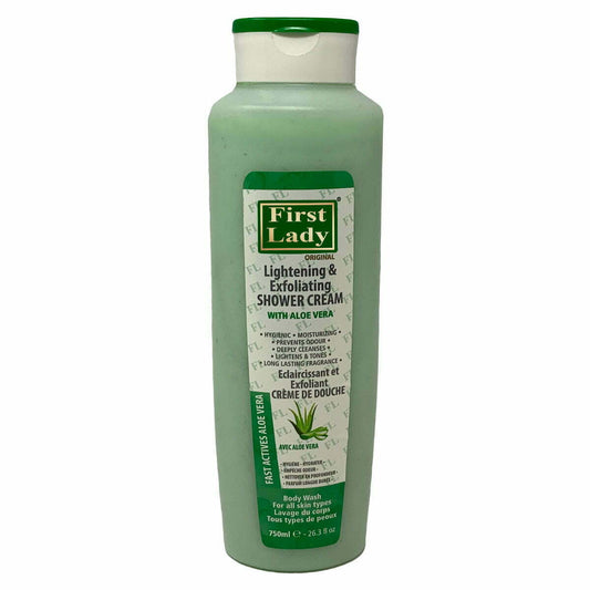 First Lady Lightening & Exfoliating Shower Creams 750ml