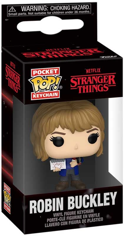 Funko Pop FUNKO POP KEYCHAIN: STRANGER THINGS S5 - ROBIN BUCKLEY | CC Hair & Beauty Leeds
