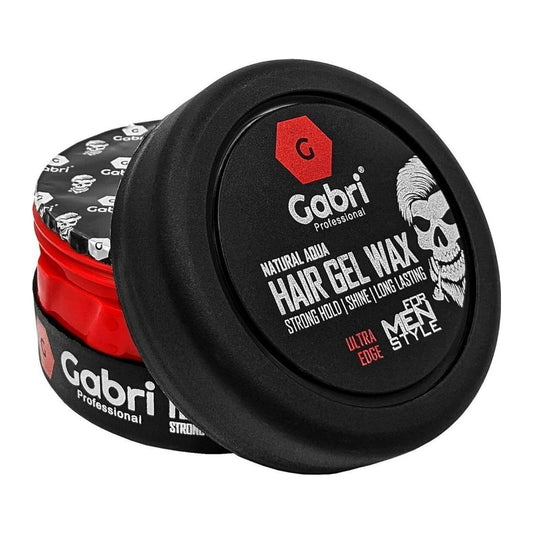 Gabri Professional Ultra Edge Hair Gel Wax 150ml tub with mango scent and strong hold