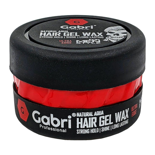 Gabri Professional Ultra Edge Hair Gel Wax 150ml tub with mango scent and strong hold
