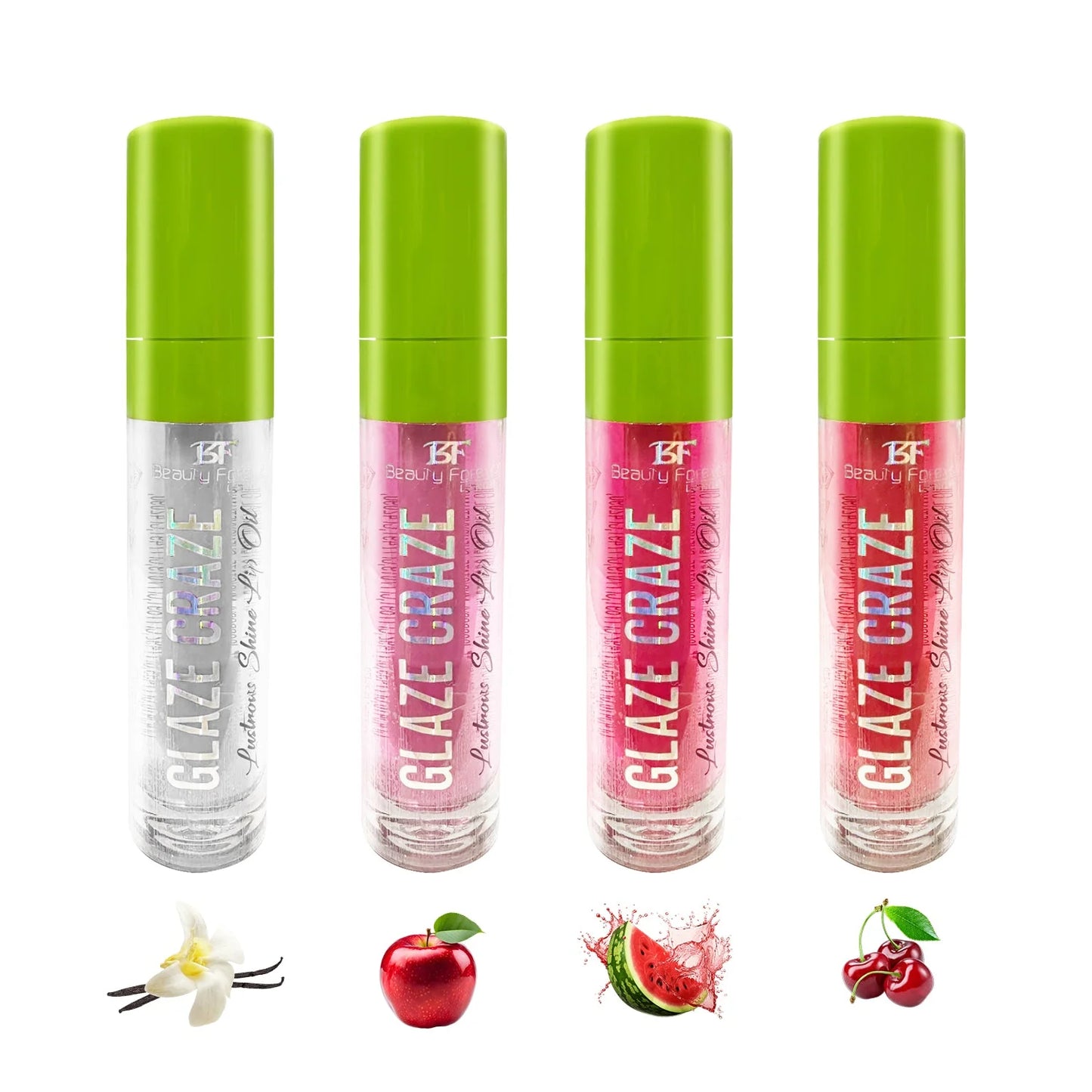 BF Beauty Forever Glaze Craze Lip Gloss Clear 6ml