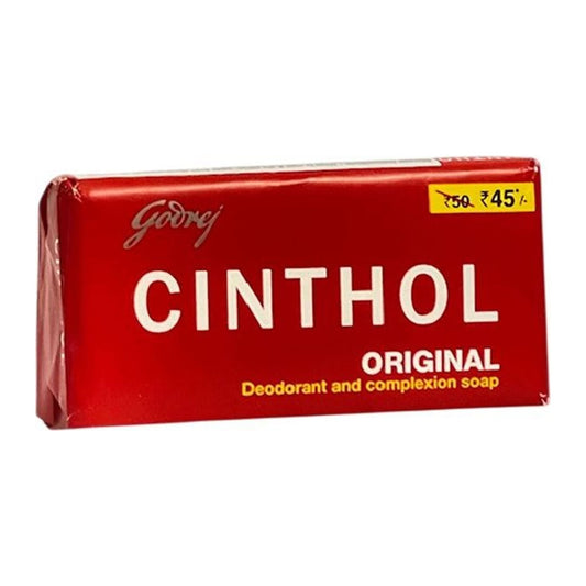 Godrej Cinthol Original Deodorant & Complexion Soap 100g bar in its pack