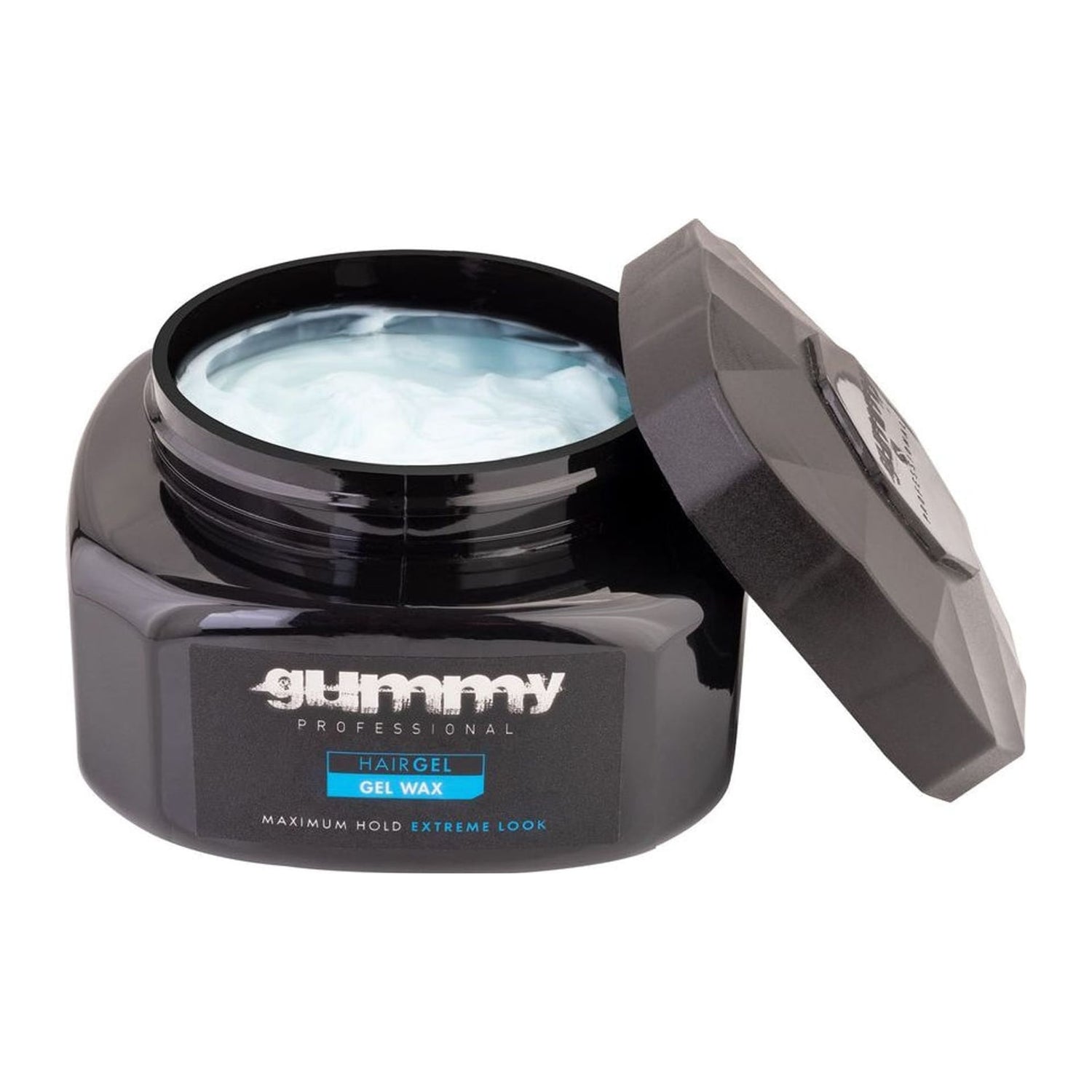 Gummy Professional Gel Wax 500ml tub for strong hold and wet look hair styling
