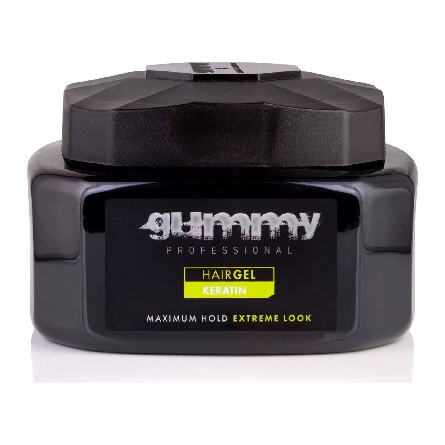 Gummy Professional Keratin Hair Gel Wax 500ml with strawberry scent and maximum hold