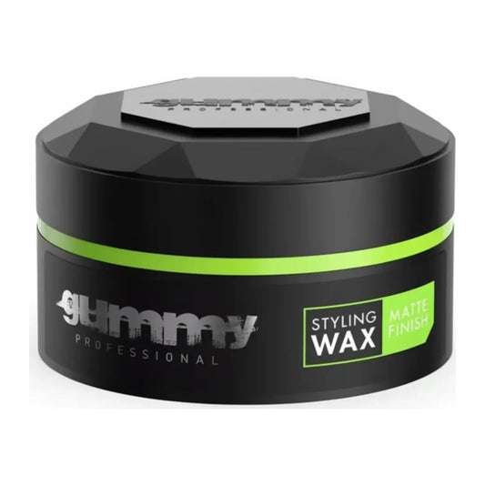 Gummy Professional Styling Wax Matte Finish 150ml tub for firm hold and a natural matte look